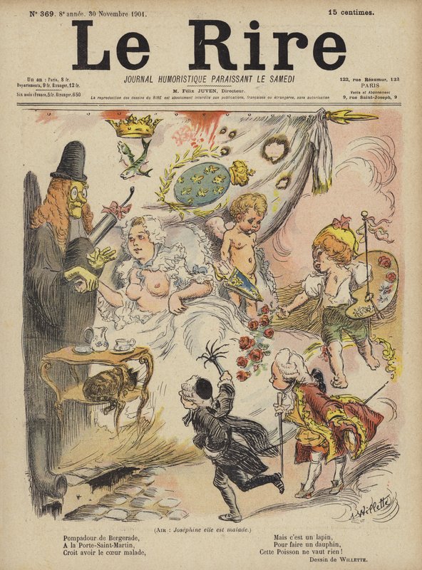Ilustrace pro Le Rire od Adolphe Leon Willette