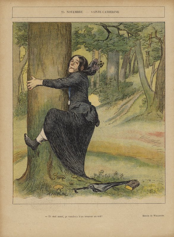 Ilustrace pro Le Rire od Adolphe Leon Willette