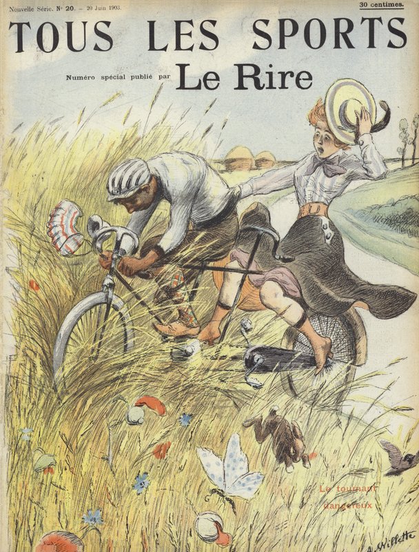 Ilustrace pro Le Rire od Adolphe Leon Willette