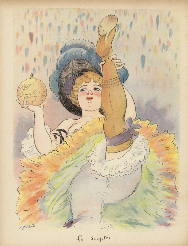 Závěsný od Adolphe Leon Willette