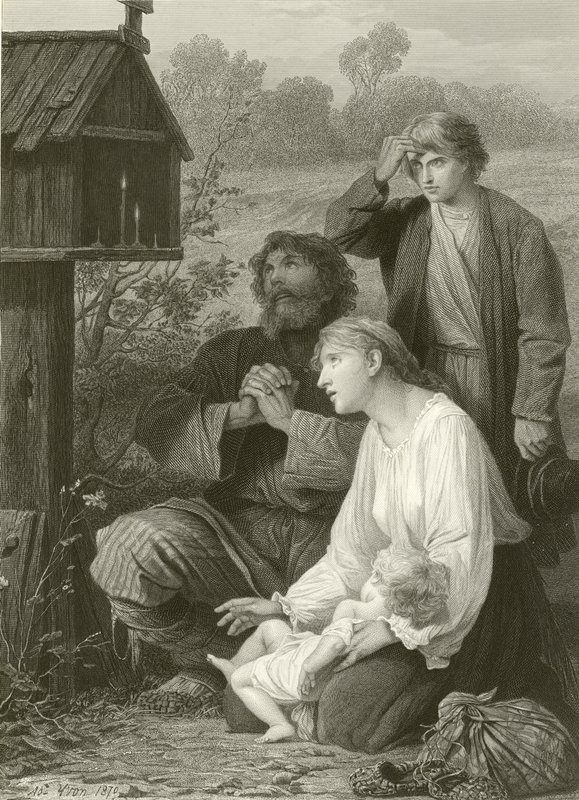 Svatyně v Rusku od Adolphe Yvon