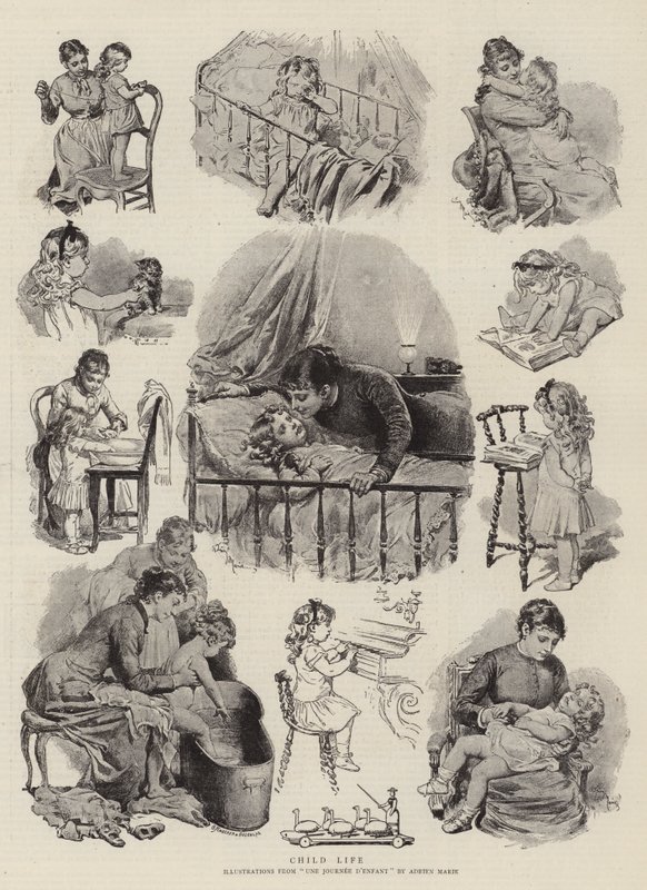 Dětský život od Adrien Emmanuel Marie