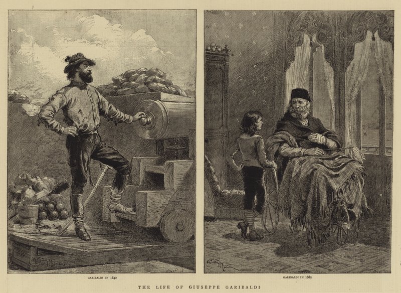 Život Giuseppe Garibaldiho od Adrien Emmanuel Marie