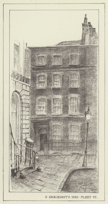 11, Serjeants Inn, Fleet Street od Alan Stapleton