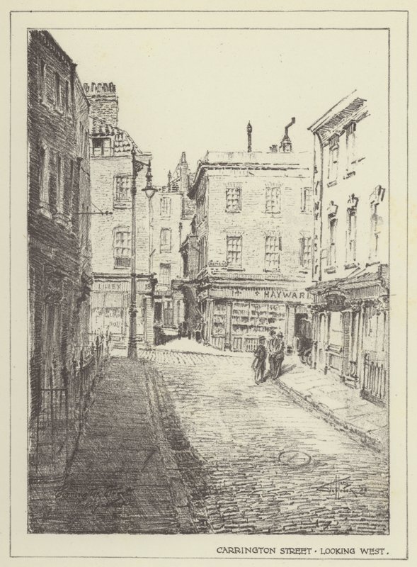 Carrington Street, pohled na západ od Alan Stapleton