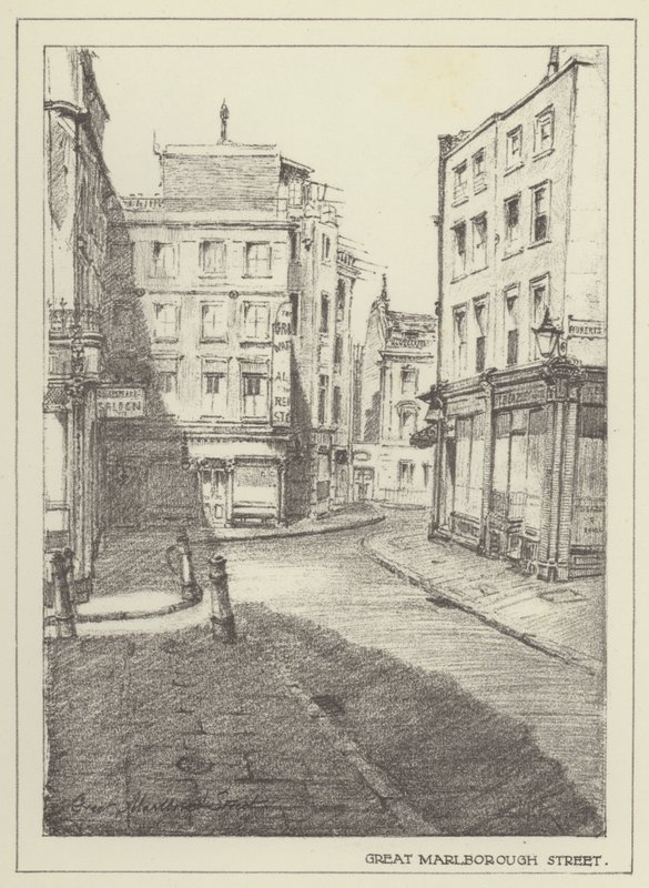 Great Marlborough Street od Alan Stapleton