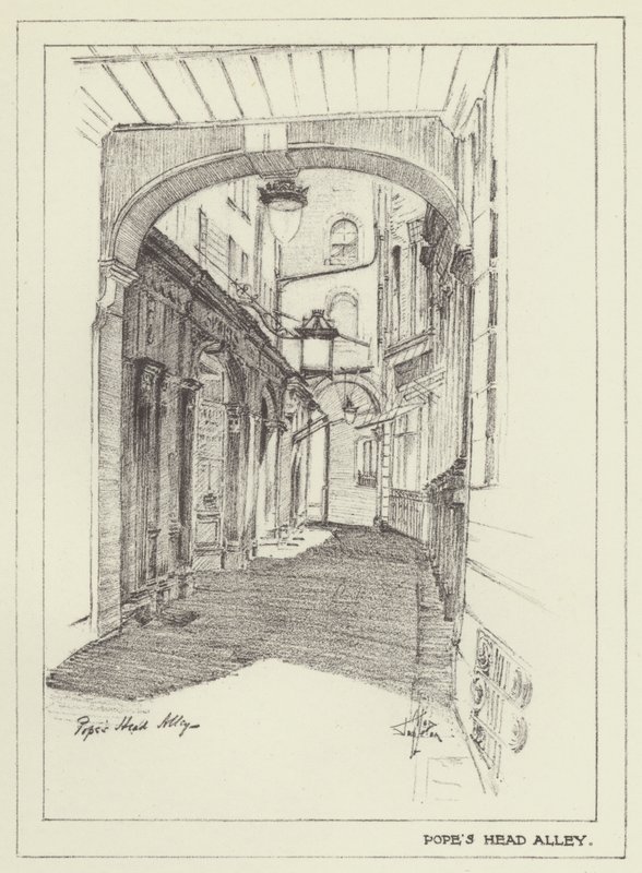 Popes Head Alley od Alan Stapleton