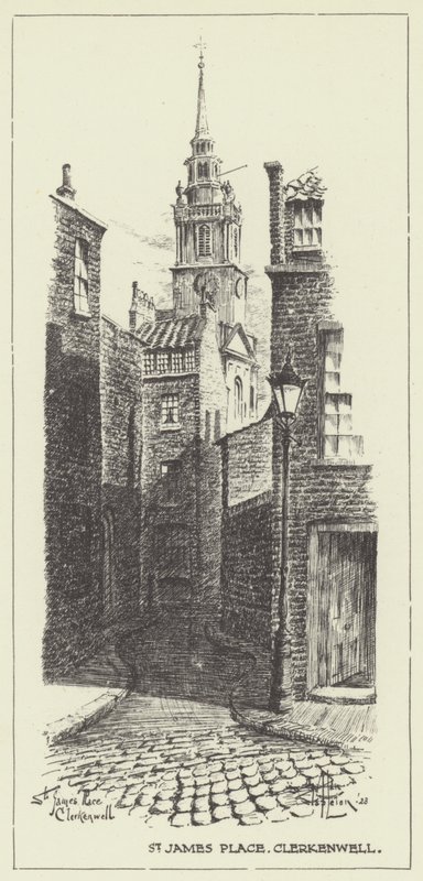 St James Place, Clerkenwell od Alan Stapleton