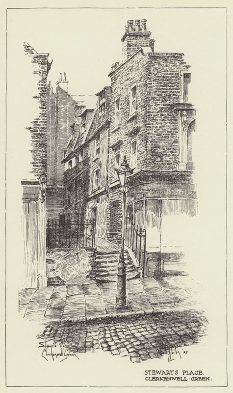 Stewarts Place, Clerkenwell Green od Alan Stapleton