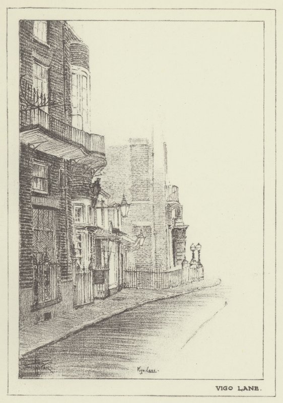 Vigo Lane od Alan Stapleton