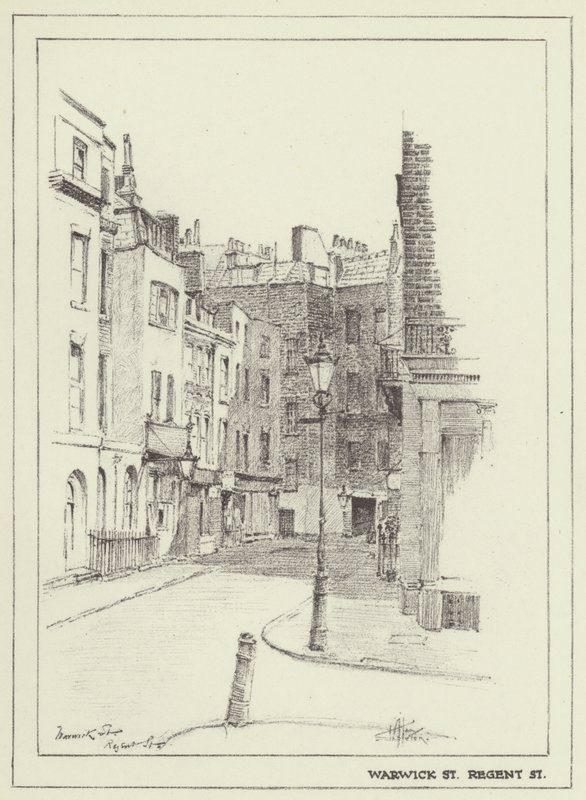 Warwick Street, Regent Street od Alan Stapleton