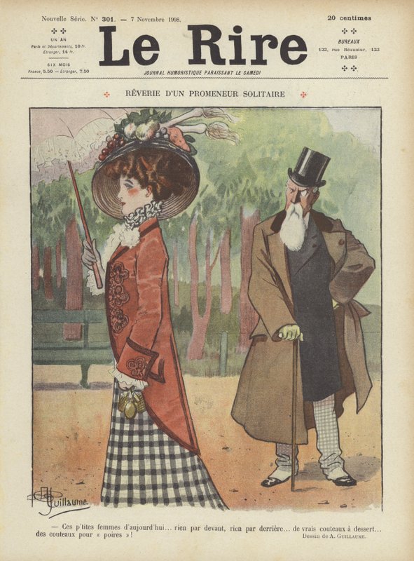 Ilustrace pro Le Rire od Albert Guillaume
