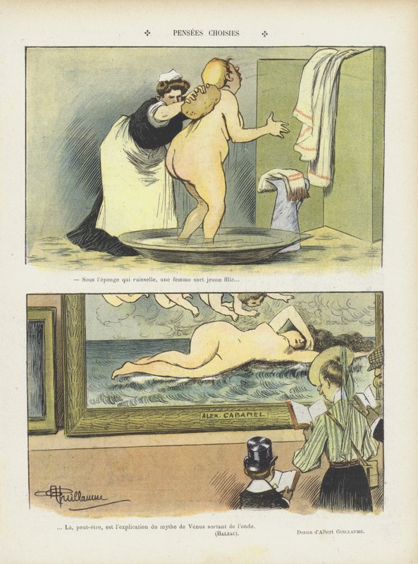 Ilustrace pro Le Rire od Albert Guillaume
