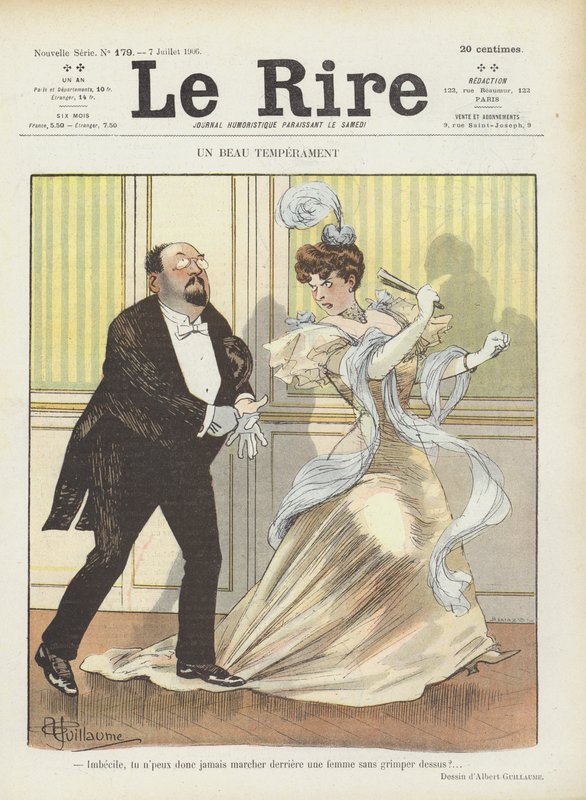 Ilustrace pro Le Rire od Albert Guillaume