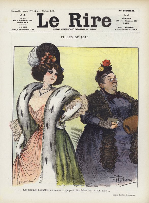 Ilustrace pro Le Rire od Albert Guillaume