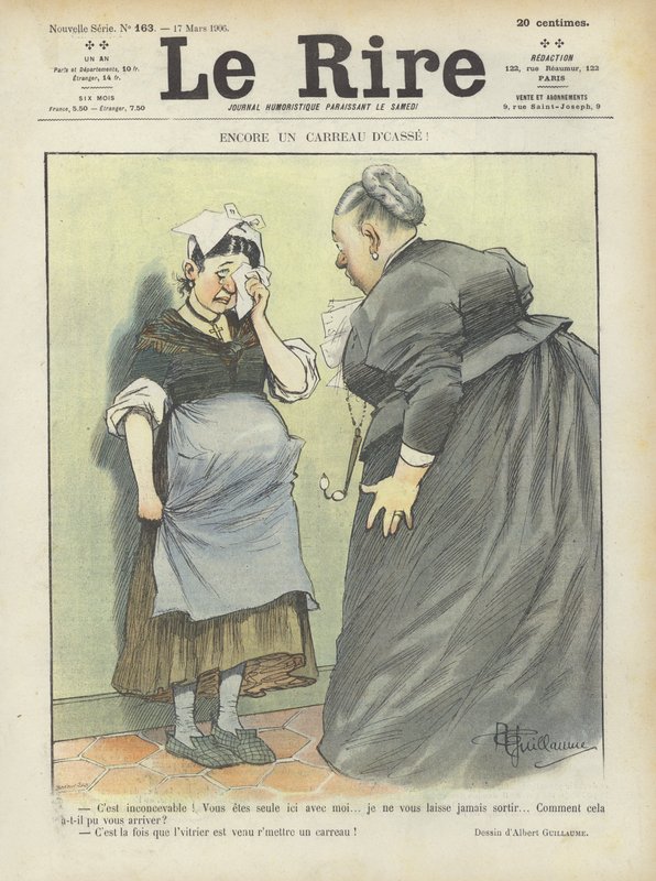 Ilustrace pro Le Rire od Albert Guillaume
