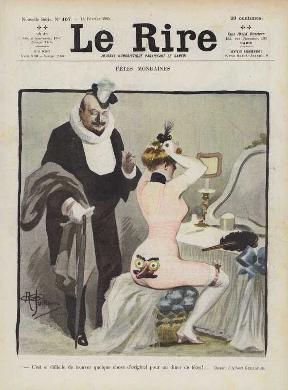 Ilustrace pro Le Rire od Albert Guillaume