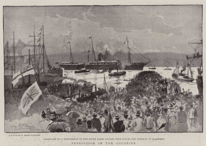 Patriotismus v koloniích od Albert Henry Fullwood