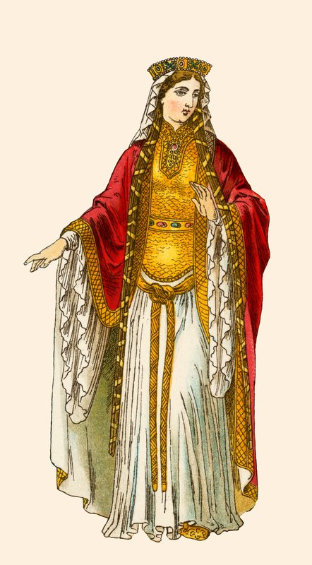 Clothilda, královna Franků od Albert Kretschmer