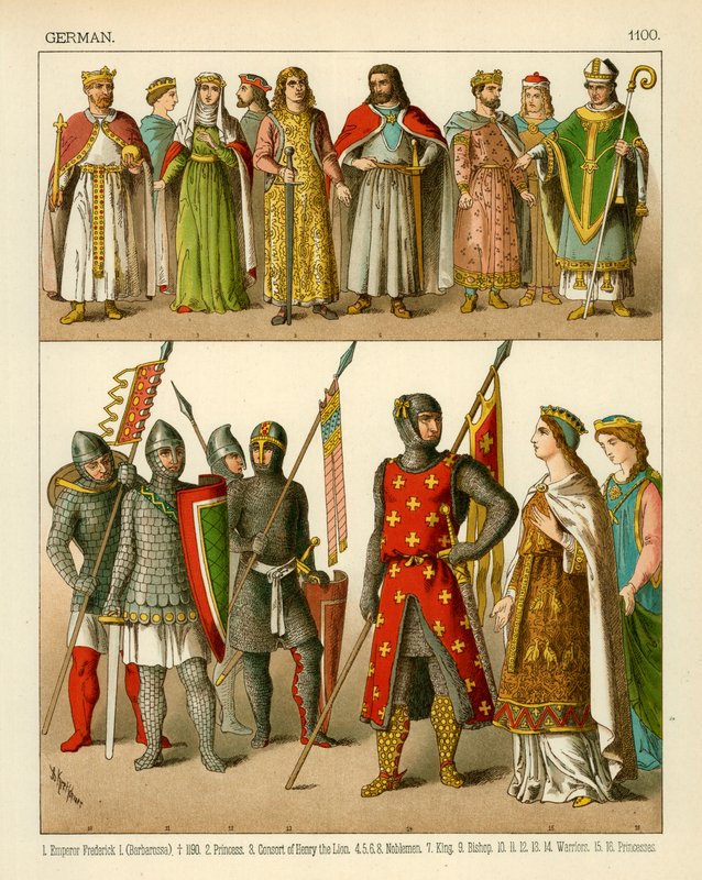 Německý kostým 1100 od Albert Kretschmer