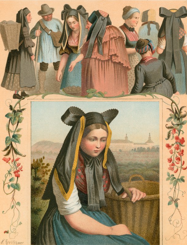 Německý kroj, Thuringen od Albert Kretschmer