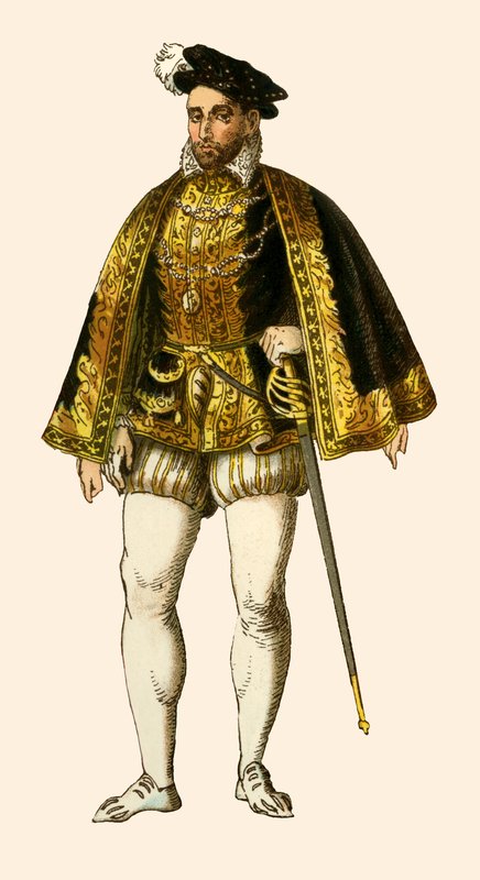 Francouzský král Jindřich II. od Albert Kretschmer