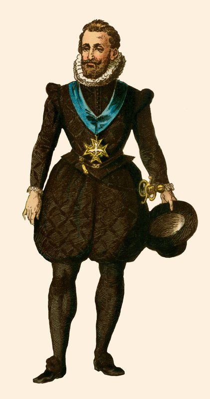 Francouzský král Jindřich IV, c 1600 od Albert Kretschmer