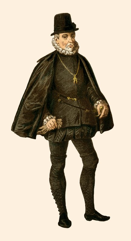 Španělský král Filip II od Albert Kretschmer