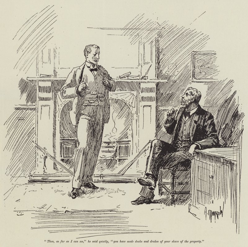 Jejich strýc z Kalifornie, autor Bret Harte od Albert Morrow