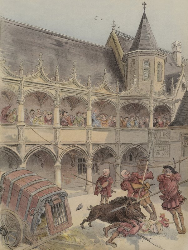 Kanec z Amboise od Albert Robida