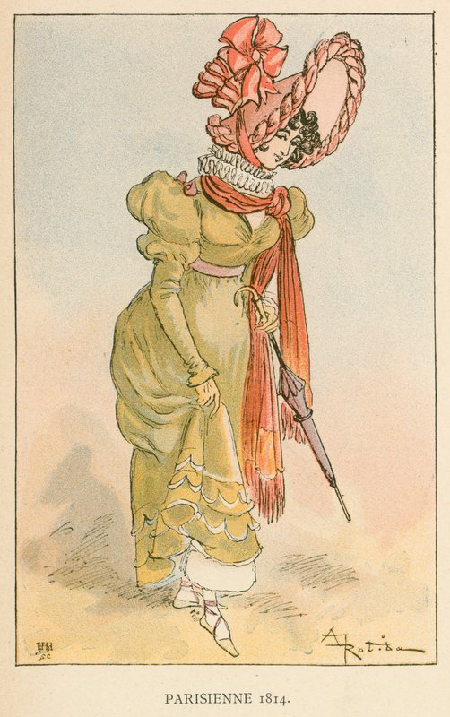 Pařížská 1814 od Albert Robida