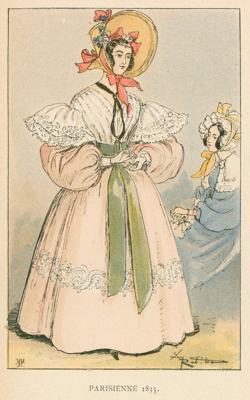 Pařížská 1835 od Albert Robida