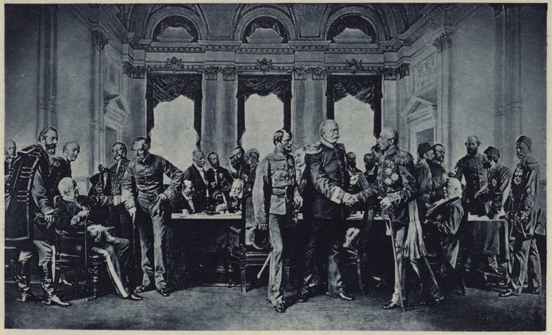Berlínský kongres (litho) od Albert Sauvert