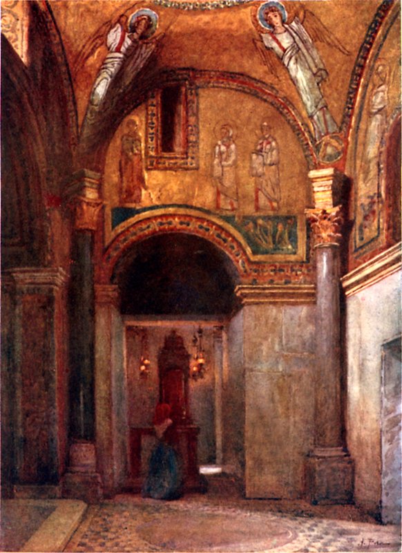 Kaple San Zeno v S Prassede od Alberto Pisa