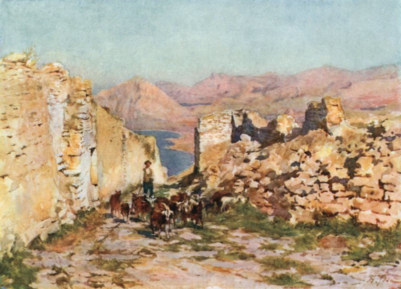 Monte San Giuliano, starověký Eryx od Alberto Pisa