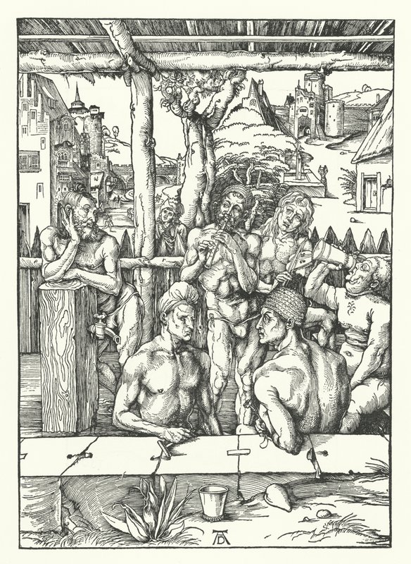 Pánská koupel od Albrecht Dürer