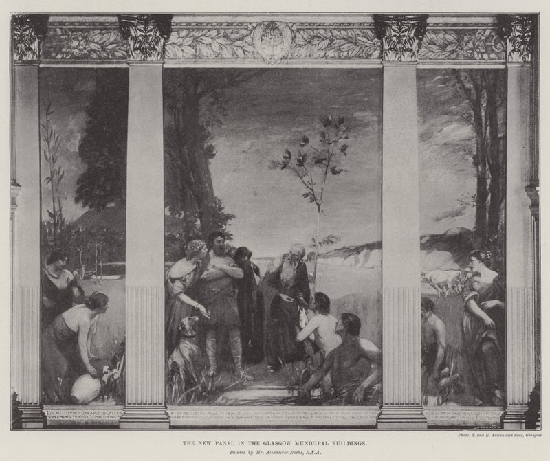 Nový panel v glasgowských městských budovách od Alexander Ignatius Roche