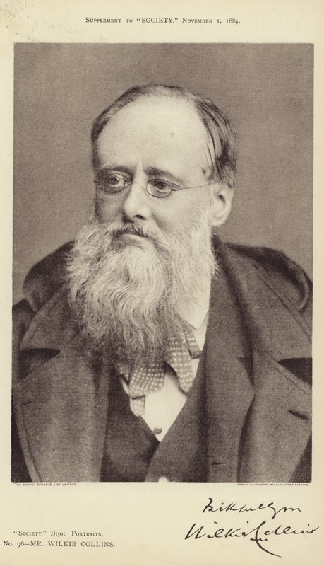 Portrét Wilkieho Collinse od Alexander Bassano