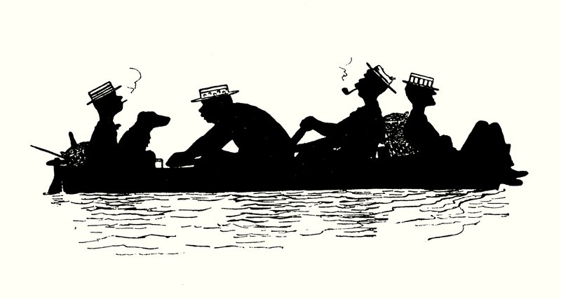 Ilustrace pro We Three and Troddles (litografie) od Alexander Carruthers Gould