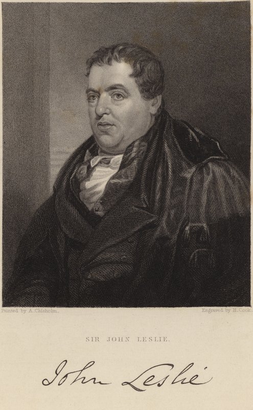 Sir John Leslie od Alexander Chisholm