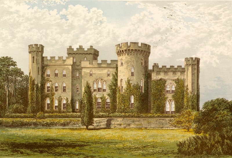 Hrad Cholmondeley od Alexander Francis Lydon