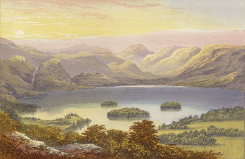 Derwentwater od Alexander Francis Lydon