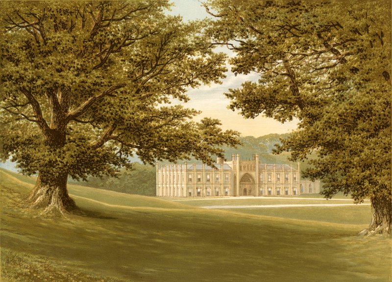 Hrad Donington od Alexander Francis Lydon