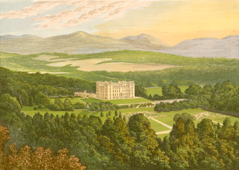 Hrad Drumlanrig od Alexander Francis Lydon