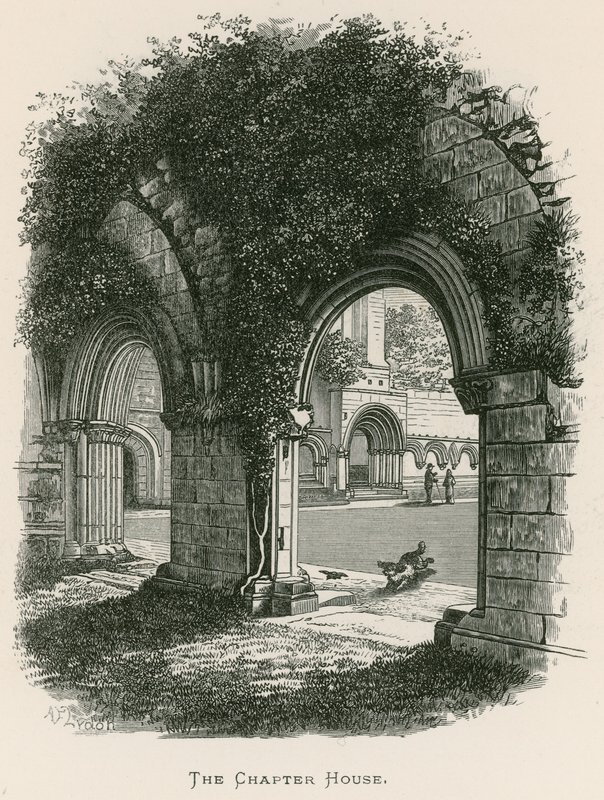Fountains Abbey, Kapitulní dům od Alexander Francis Lydon