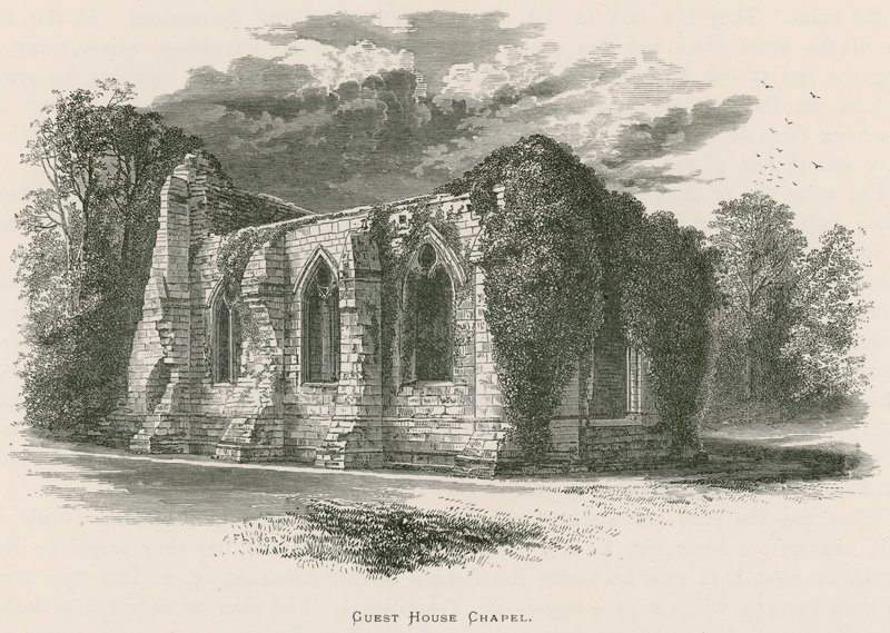Furness Abbey, Guest House Chapel od Alexander Francis Lydon