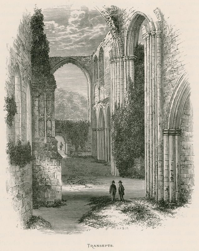 Furness Abbey, Transepts od Alexander Francis Lydon