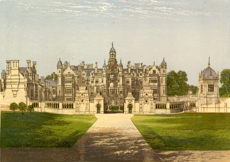 Harlaxton Manor od Alexander Francis Lydon