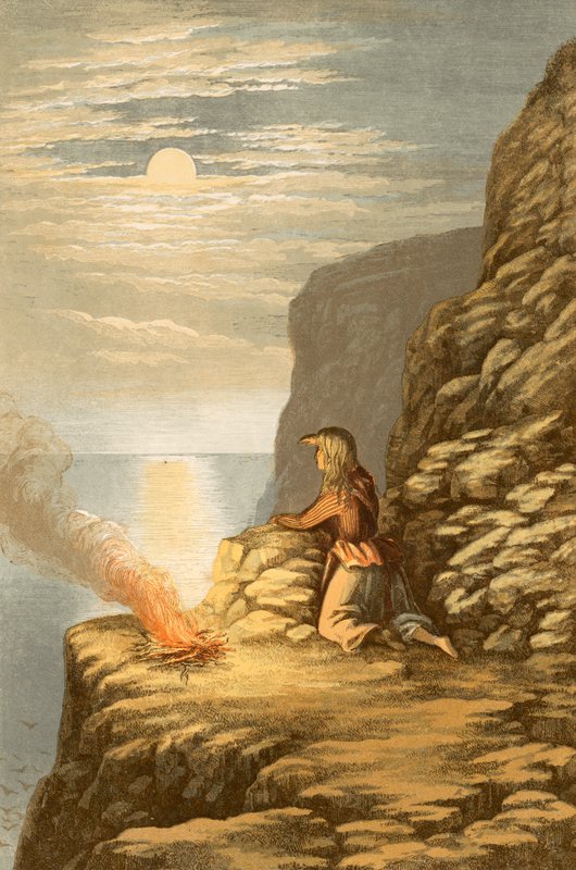 Ilustrace k Campbellově Potěše naděje od Alexander Francis Lydon