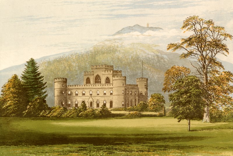 Hrad Inveraray od Alexander Francis Lydon